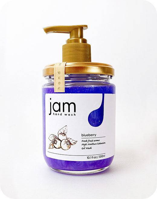 jam handwash blueberry